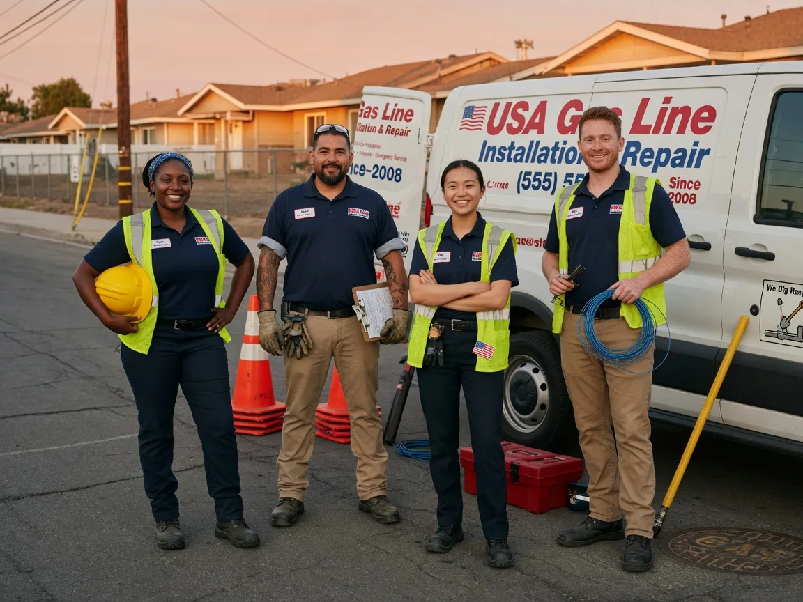 Gas Line Installation company in Montgomery, IN